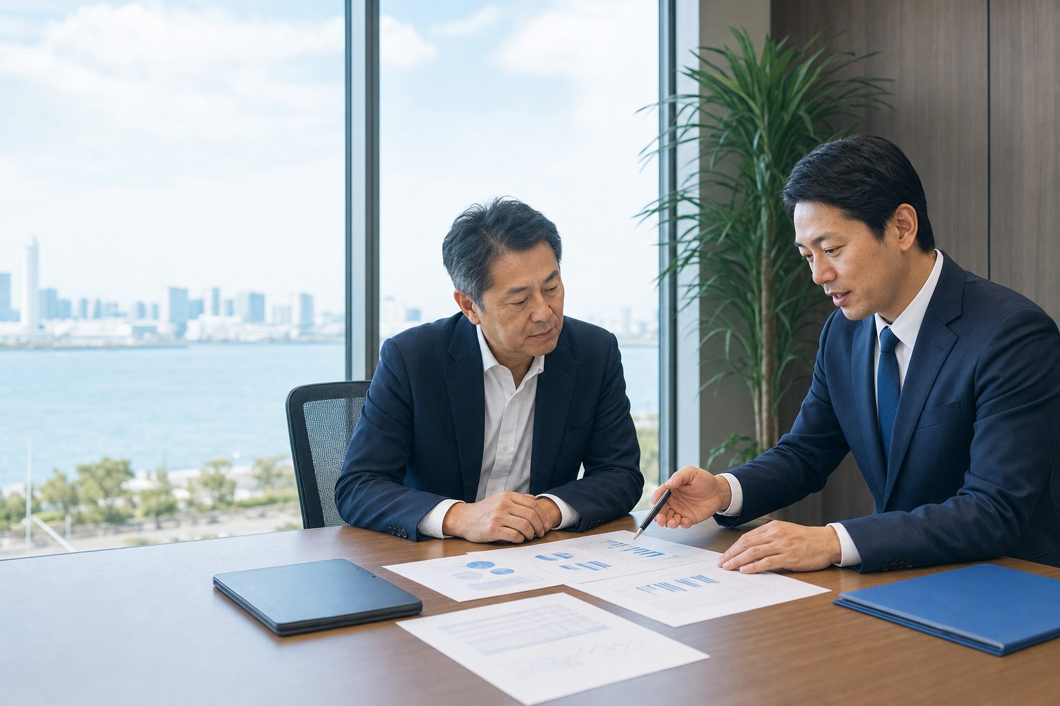 木更津周辺の会社売却相談を表す生成画像